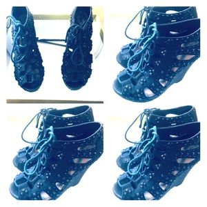 Gianni Bini Black Lacy Shoes NOT FOR SALE